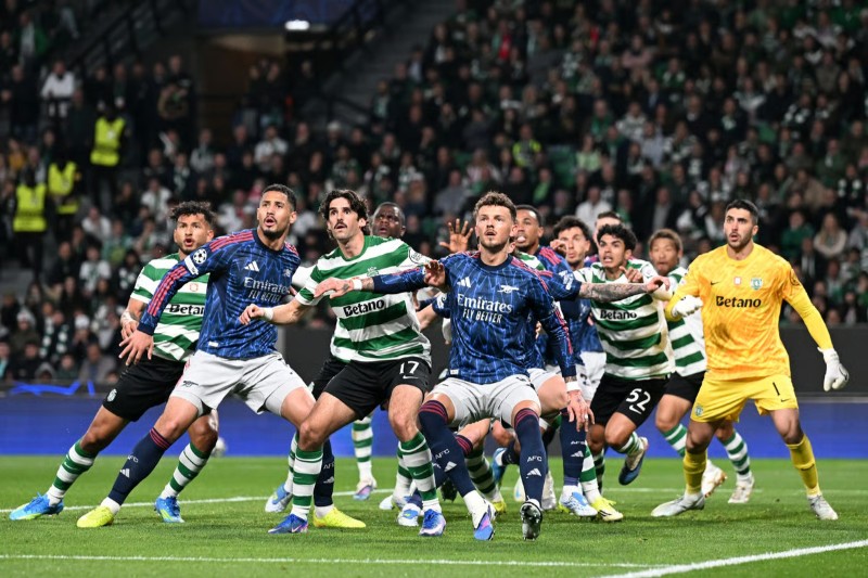 Arsenal được đánh giá nhỉnh hơn Sporting